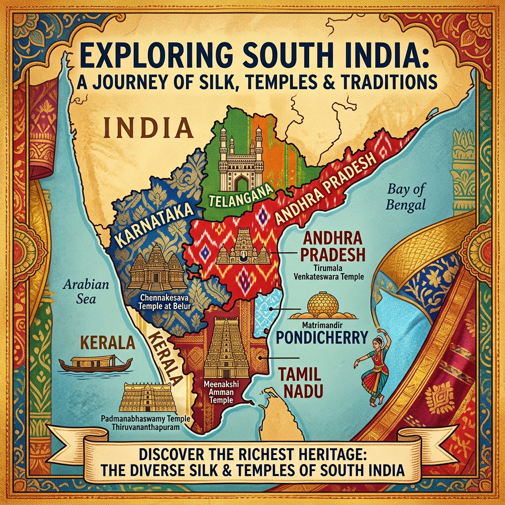 Guide to Buying Authentic South Indian Silk Sarees